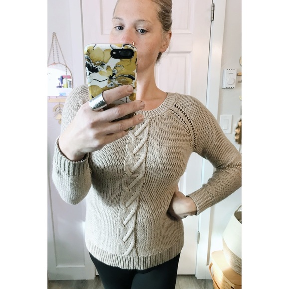 Moving sale GUC | Apt. 9 Small Beige Cardigan Sweater | Gorgeous Knit! - Picture 14 of 14